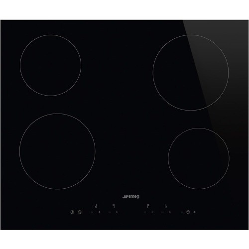 Smeg - 60cm 4 Zone Straight Edge Ceramic Hob Touch Controls