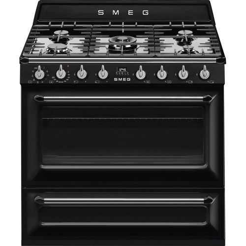 Smeg - Victoria 90cm Single Cavity Dual Fuel Traditional Cooker