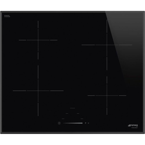 Smeg - 60cm 4 Zone Angled Edge Induction Hob With Compact Slider