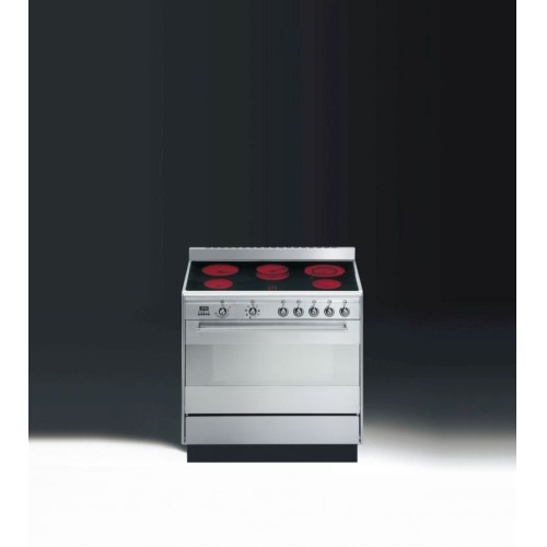 Smeg - Concert 90cm Single Cavity Ceramic Cooker