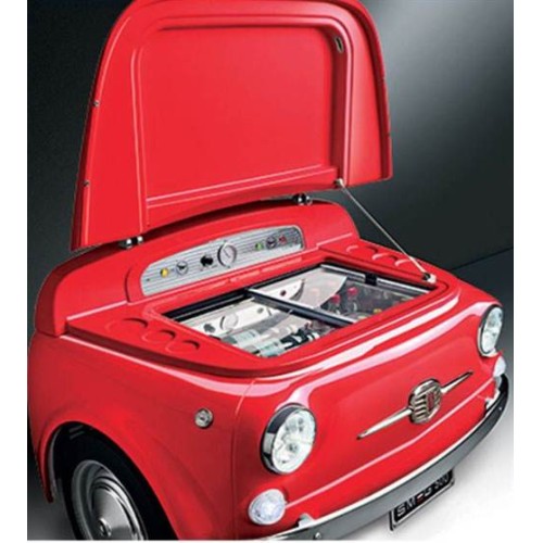 Smeg - 50's Style Retro Fiat 500 Refrigerator