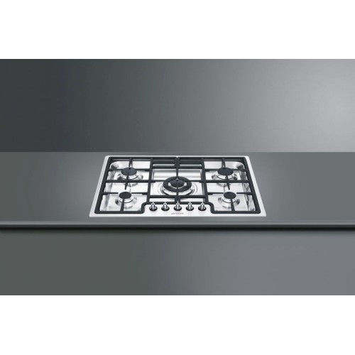 Smeg - Classic 72cm 5 Burner Ultra Low Gas Hob