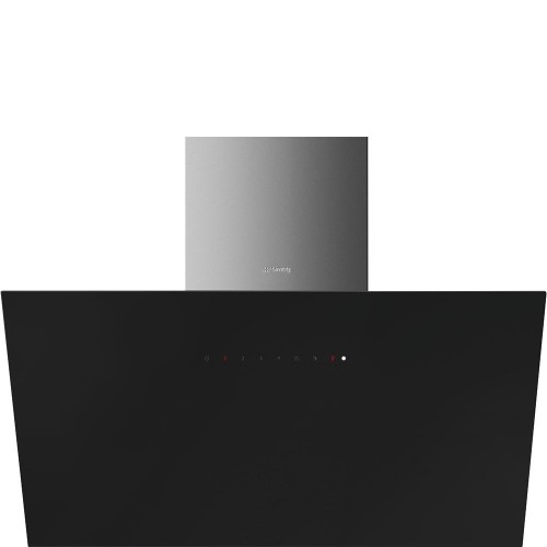 Smeg - 90cm Angled Chimney Hood With Autovent