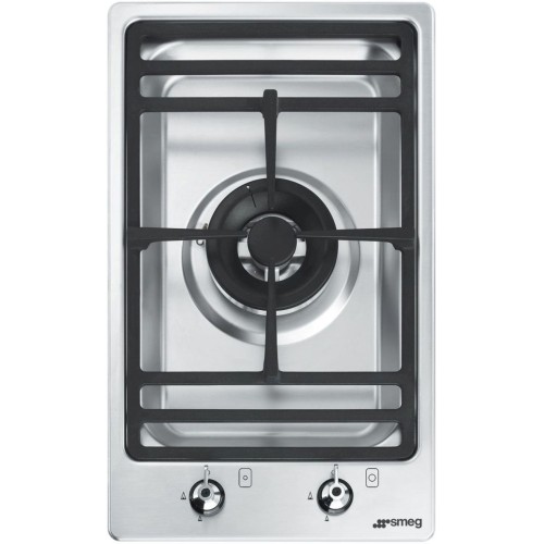 Smeg - Domino 31cm Single Burner Ultra Low Profile Gas Hob