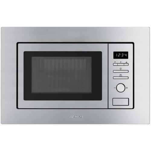 Smeg - Built-In Microwave Oven With Grill Complete With Frame 17L