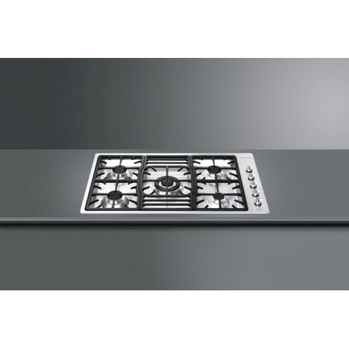 Smeg - Classic 87cm 5 Burner Ultra Low Gas Hob