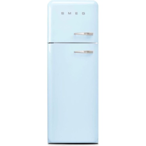 Smeg - 50's Style 60cm Left Hand Hinged Freezer Over Fridge