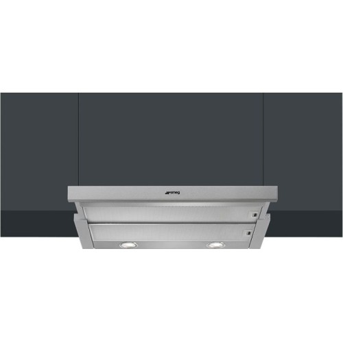 Smeg - 60cm Telescopic Hood With Front Panel