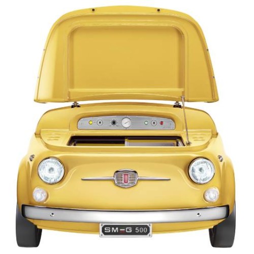 Smeg - 50's Style Retro Fiat 500 Refrigerator