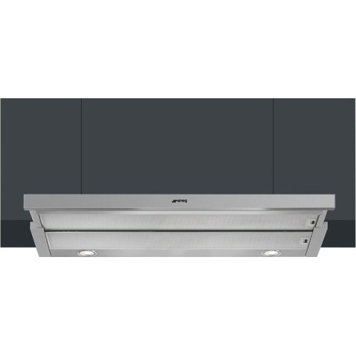 Smeg - 90cm Telescopic Hood With Front Panel