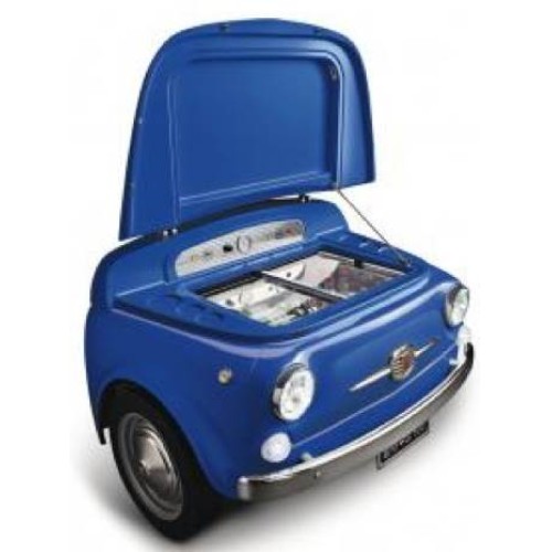 Smeg - 50's Style Retro Fiat 500 Refrigerator
