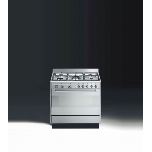 Smeg - Concert 90cm Single Cavity Dual Fuel Cooker