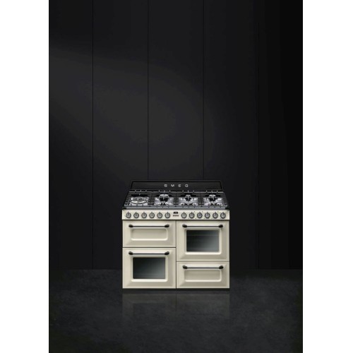 Smeg - Victoria 110cm Four Cavity Dual Fuel Cooker