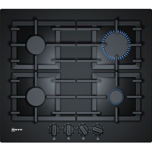 Neff - 60cm 4 Burner Gas On Glass Hob